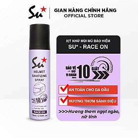 Bình xịt Su khử mùi mũ bảo hiểm - Race on