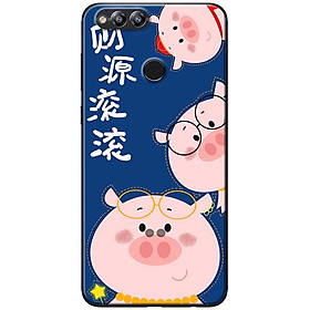 Ốp lưng dành cho Honor 7x mẫu 3 Chú heo