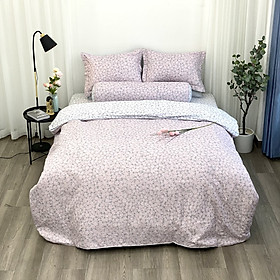 Chăn bốn mùa Hàn Quốc K-Bedding by Everon MicroTencel Hồng In Hoa KMTP113 180*200cm