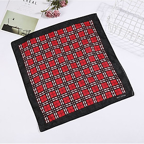 Khăn bandana turban kích thước 54x54cm nhiều mầu sắc - BND07 Viền đen