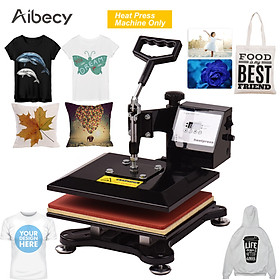 Aibecy 10x12 Inch Swing Away Combo Digital Heat Press Thermal Transfer Machine for T-Shirt Clothes Phone Case Bag