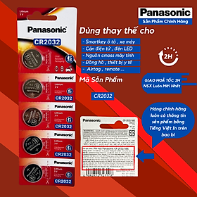 5 Viên Pin Smartkey - Cmos Panasonic CR2032 - Hàng Chính Hãng