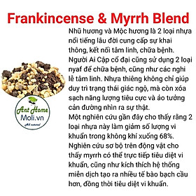 Nhựa cây đốt xông nhà bảo vệ và thanh tẩy, chiêu tài lộc