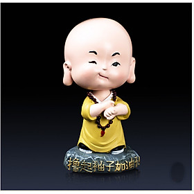 Tượng Chú Tiểu Vỗ Vũ Hết Mình