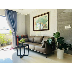 Mua Sofa da xuất khẩu Tundo màu xám 200 x 85 x 85 cm