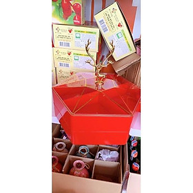 Mua Khay mứt hươu lục giác 2 tầng siêu xinh