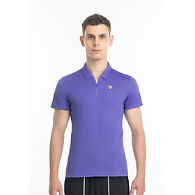 Hình ảnh ÁO THỂ THAO THỜI TRANG ONWAYS KHÁNG KHUẨN NAM COFFEE ZIP POLO MEN