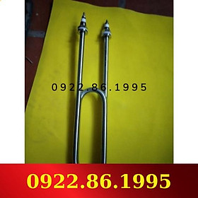 Thanh nhiệt U kép 3kw/380v tủ cơm, tủ hấp bánh, nồi hơi hàng nhập