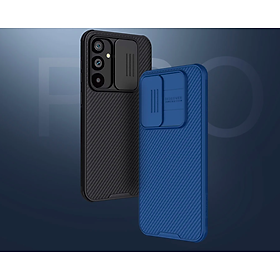 Ốp lưng cho Samsung Galaxy S25 Fe , S23 FE bảo vệ camera chống sốc hiệu Nillkin Camshield chống sốc cực tốt, chất liệu cao cấp, có khung & nắp đậy bảo vệ Camera - hàng chính hãng