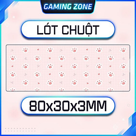 Mua Lót chuột  bàn di chuột chơi game Chân Mèo Cute Dễ Thương chống trượt siêu bền siêu đẹp