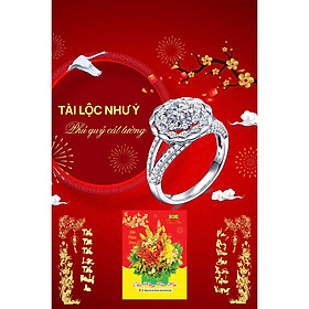 Lịch Gỗ Treo Tường Laminate 2021 Dành Cho Tiệm Vàng - Tài Lộc Như Ý - Phú Qúy Cát Tường (40 Cm x 60 Cm)