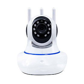 Camera IP Xoay  X8100 3 ANTEN giám sát quay ngày đêm - Hàng nhập khẩu