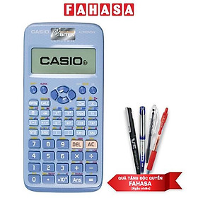 Máy Tính Casio fx-580VN X-BU - Màu Xanh - Kèm Quà VPP Độc Quyền 50 Năm Fahasa