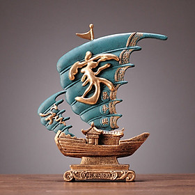 Decor thuyền thuận buồn xuôi gió