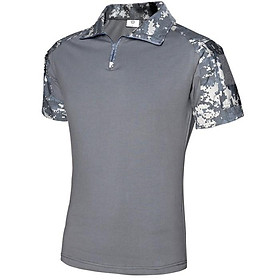 Áo thun combat ngắn tay_dã ngoại_leo núi_thám hiểm