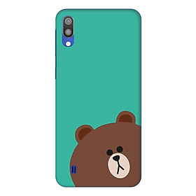 Ốp lưng dành cho điện thoại Samsung Galaxy M10 hình Gấu Xám - Hàng chính hãng