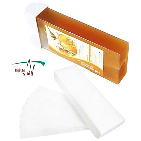 Combo sáp wax lông (nóng) + giấy wax lông 100 tờ