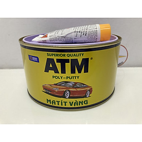 Mua Mattit vàng ATM trét vết lồi lõm sắt thép và gỗ 1kg