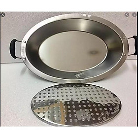 Mua Khay nồi lẩu cá chép om dưa inox có tay cầm