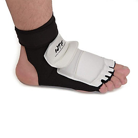 Sinobudo wtf băng dài taekwondo găng tay huấn luyện găng tay găng tay bảo vệ chân người hỗ trợ một bộ chân và găng tay bảo vệ Color: WTF Gloves US Size: XL