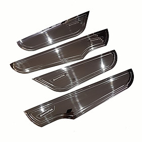 Bộ ốp Titan chống trầy xước Tapli, Táp li dành cho xe Hyundai Santafe 2019-2020