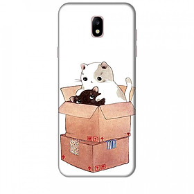 Ốp lưng dành cho điện thoại  SAMSUNG GALAXY J7 PRO Mèo Con Dễ Thương