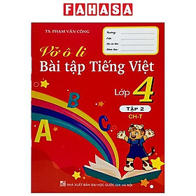 Vở Ô Li Bài Tập Tiếng Việt Lớp 4 - Tập 2
