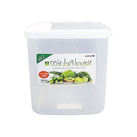 Hộp Nhựa Vuông Đựng Thực Phẩm 1600ml