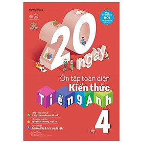 20 Ngày Ôn Tập Toàn Diện Kiến Thức Tiếng Anh Lớp 4