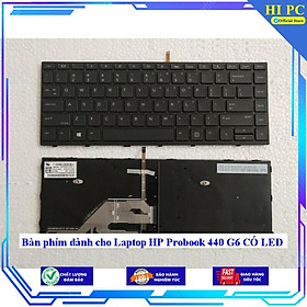 Bàn phím dành cho Laptop HP Probook 440 G6 CÓ LED - Hàng Nhập Khẩu mới 100%