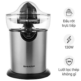 Mua Máy Vắt Cam Sharp EJ -J130ST-Hàng Chính Hãng