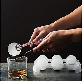 Mua Khay làm đá WHISKEY ICE BALL- Gia Dụng SG