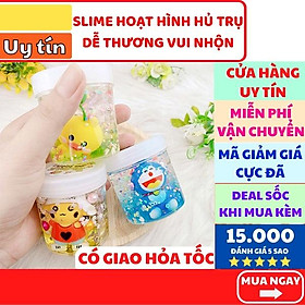 Hủ slime trụ hoạt hình dễ thương