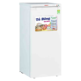 TỦ ĐÔNG ĐỨNG SANAKY 180 150 LÍT VH-180VD NHÔM R600A 5 HỘC HÀNG CHÍNH HÃNG