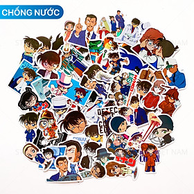 Sticker Conan Thám Tử Nhí Lừng Danh Kaito Kid trang trí siêu dễ thương chống nước - gói nhỏ - 20 hình