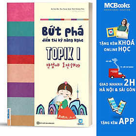 [Tải ebook] Bứt Phá Điểm Thi Kỹ Năng Nghe TOPIK I PDF