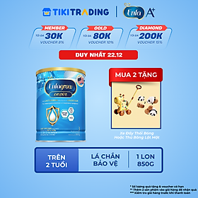 Sữa bột Enfagrow Enspire 3 850g hỗ trợ đề kháng với Lactoferrin dành cho trẻ từ 2-6 tuổi