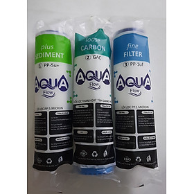 Mua BỘ LÕI LỌC 123 AQUA DÙNG CHO TẤT CẢ MÁY LỌC NƯỚC CÓ LY LỌC 10INCH