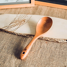 Mua Vá cơm gỗ beech - Wooden rice spoon