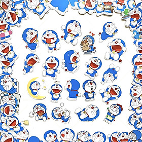 Nơi bán Set 30 Sticker Doraemon có ép lụa - Giá Từ -1đ