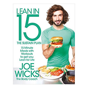 Download sách [Hàng thanh lý miễn đổi trả] Lean in 15 - The Sustain Plan: 15 Minute Meals and Workouts to Get You Lean for Life (Paperback)
