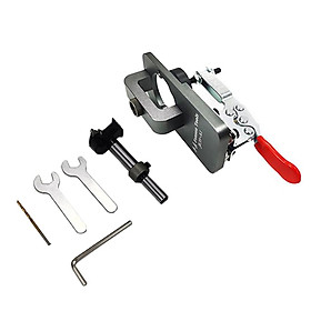 Woodworking 35mm Hole Opener 35mm Hinge Opener Door Cabinets Hinge Locator Woodworking Hole Drilling Guide Locator