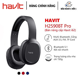 Mua Tai nghe chụp tai Havit H2590BT Pro thiết kế năng động  cá tính thời lượng pin khủng - Hàng Chính Hãng