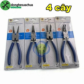 Mua Bộ kìm mở phe C-Mart CM-07175 dài 175mm 4 cây