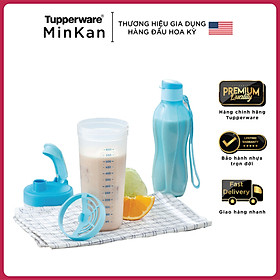 Bộ Sản Phẩm Bình Nước Tupperware Memberkit Shake N Go Gen II (Mẫu mới 2023)