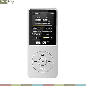 Máy Nghe Nhạc MP3 Ruizu X02 4GB (Đen) - Hàng Chính Hãng