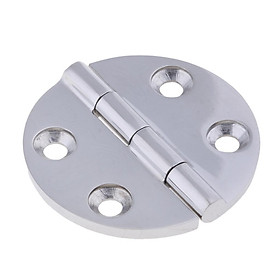 Hình ảnh 316 Stainless Steel 65 mm Inch Marine Hardwares Boat Deck Door Round Hinge