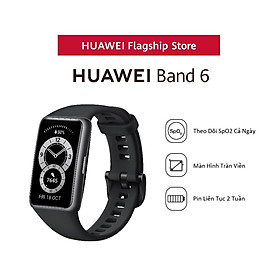 Vòng Đeo Tay Thông Minh HUAWEI Band 6 | Theo Dõi SpO2 Cả Ngày | Màn Hình Tràn Viền | Pin Liên Tục 2 Tuần | Hàng Chính Hãng