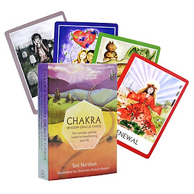 Bộ Bài Bói Tarot  Chakra Wisdom Oracle Cards Cao Cấp