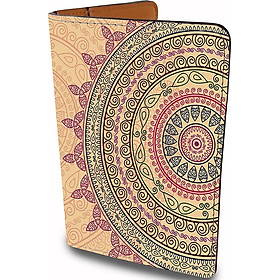 Ví Passport Du Lịch Hoạ Tiết MANDALA Vintage - Bao Da Hộ Chiếu Đặc Sắc - Đa Năng - Tiện Lợi - Passport Cover Holder - PPT179